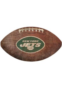 New York Jets Football Shaped Sign