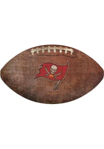 Tampa Bay Buccaneers Football Shaped Sign