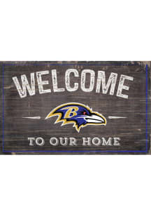 Baltimore Ravens Welcome to our Home Sign