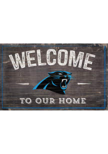 Carolina Panthers Welcome to our Home Sign