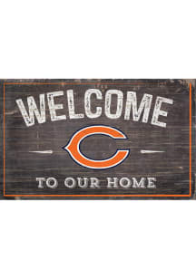 Chicago Bears Welcome to our Home Sign