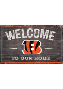 Cincinnati Bengals Welcome to our Home Sign