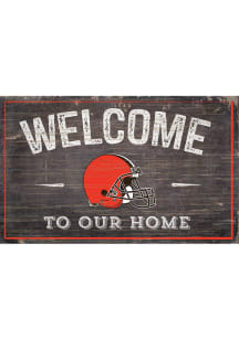 Cleveland Browns Welcome to our Home Sign