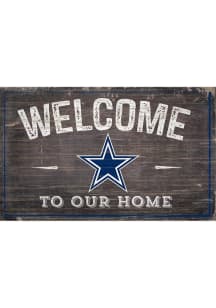 Dallas Cowboys Welcome to our Home Sign