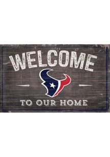 Houston Texans Welcome to our Home Sign