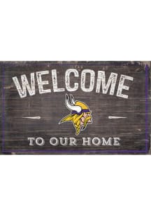 Minnesota Vikings Welcome to our Home Sign