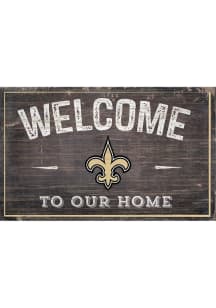 New Orleans Saints Welcome to our Home Sign
