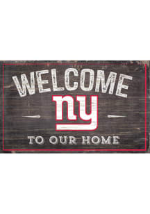 New York Giants Welcome to our Home Sign