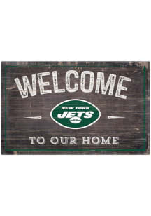 New York Jets Welcome to our Home Sign
