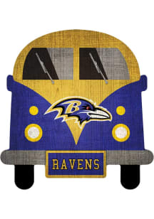 Baltimore Ravens Team Bus Sign