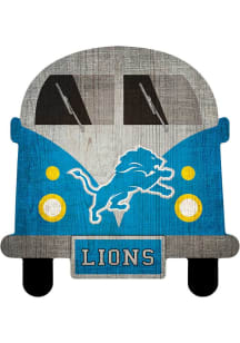 Detroit Lions Team Bus Sign