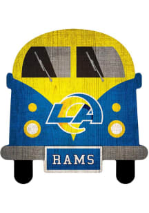 Los Angeles Rams Team Bus Sign