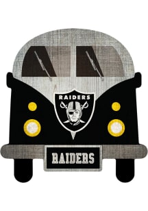 Las Vegas Raiders Team Bus Sign