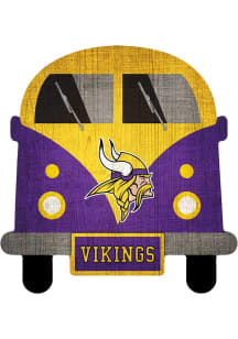 Minnesota Vikings Team Bus Sign