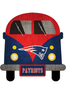 New England Patriots Team Bus Sign