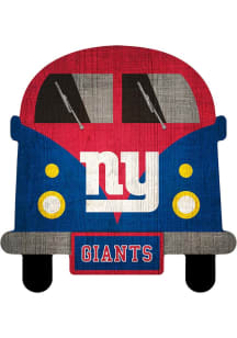 New York Giants Team Bus Sign