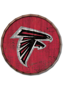 Atlanta Falcons Cracked Color 24in Barrel Top Sign