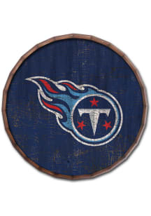 Tennessee Titans Cracked Color 24in Barrel Top Sign