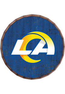 Los Angeles Rams Cracked Color 16in Barrel Top Sign