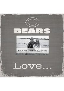 Chicago Bears Love Picture Picture Frame