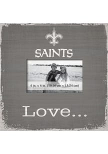 New Orleans Saints Love Picture Picture Frame