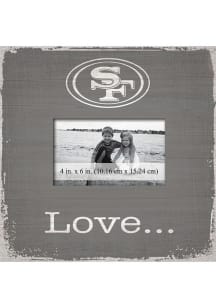 San Francisco 49ers Love Picture Picture Frame