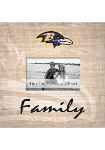 Baltimore Ravens Family Picture Picture Frame