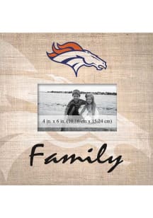 Denver Broncos Family Picture Picture Frame