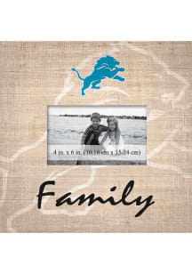 Detroit Lions Family Picture Picture Frame