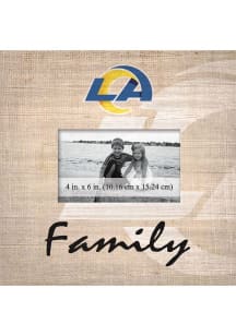 Los Angeles Rams Family Picture Picture Frame