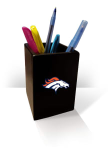 Denver Broncos Pen Holder Desk Accessory