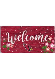 Arizona Cardinals Welcome Floral Sign