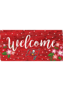 Tampa Bay Buccaneers Welcome Floral Sign