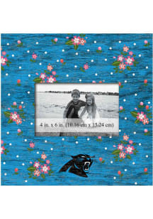 Carolina Panthers Floral 10x10 Picture Frame