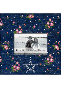 Dallas Cowboys Floral 10x10 Picture Frame