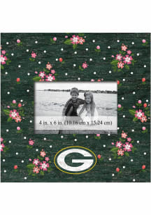 Green Bay Packers Floral 10x10 Picture Frame