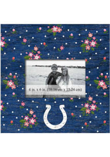 Indianapolis Colts Floral 10x10 Picture Frame