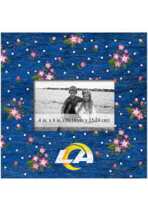 Los Angeles Rams Floral 10x10 Picture Frame
