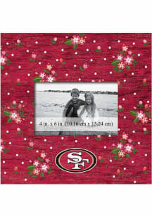 San Francisco 49ers Floral 10x10 Picture Frame