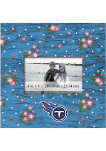 Tennessee Titans Floral 10x10 Picture Frame