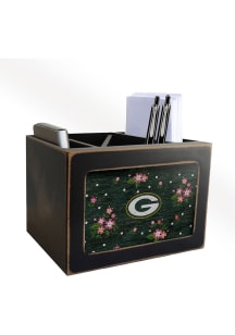 Green Bay Packers Floral Desktop Organizer Desk Accessory