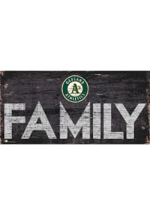 Oakland Athletics Family 6x12 Sign