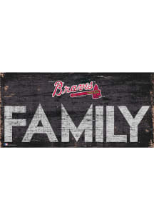 Atlanta Braves Family 6x12 Sign