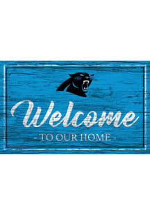 Carolina Panthers Welcome 11x19 Sign