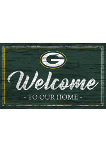 Green Bay Packers Welcome 11x19 Sign