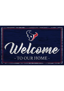Houston Texans Welcome 11x19 Sign