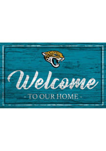 Jacksonville Jaguars Welcome 11x19 Sign
