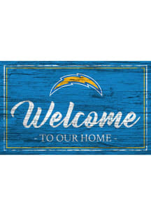 Los Angeles Chargers Welcome 11x19 Sign