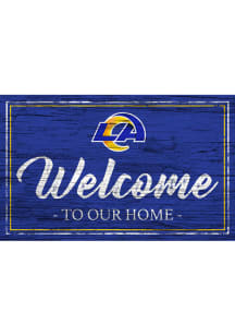 Los Angeles Rams Welcome 11x19 Sign