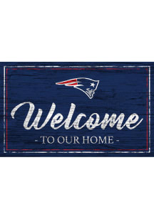 New England Patriots Welcome 11x19 Sign